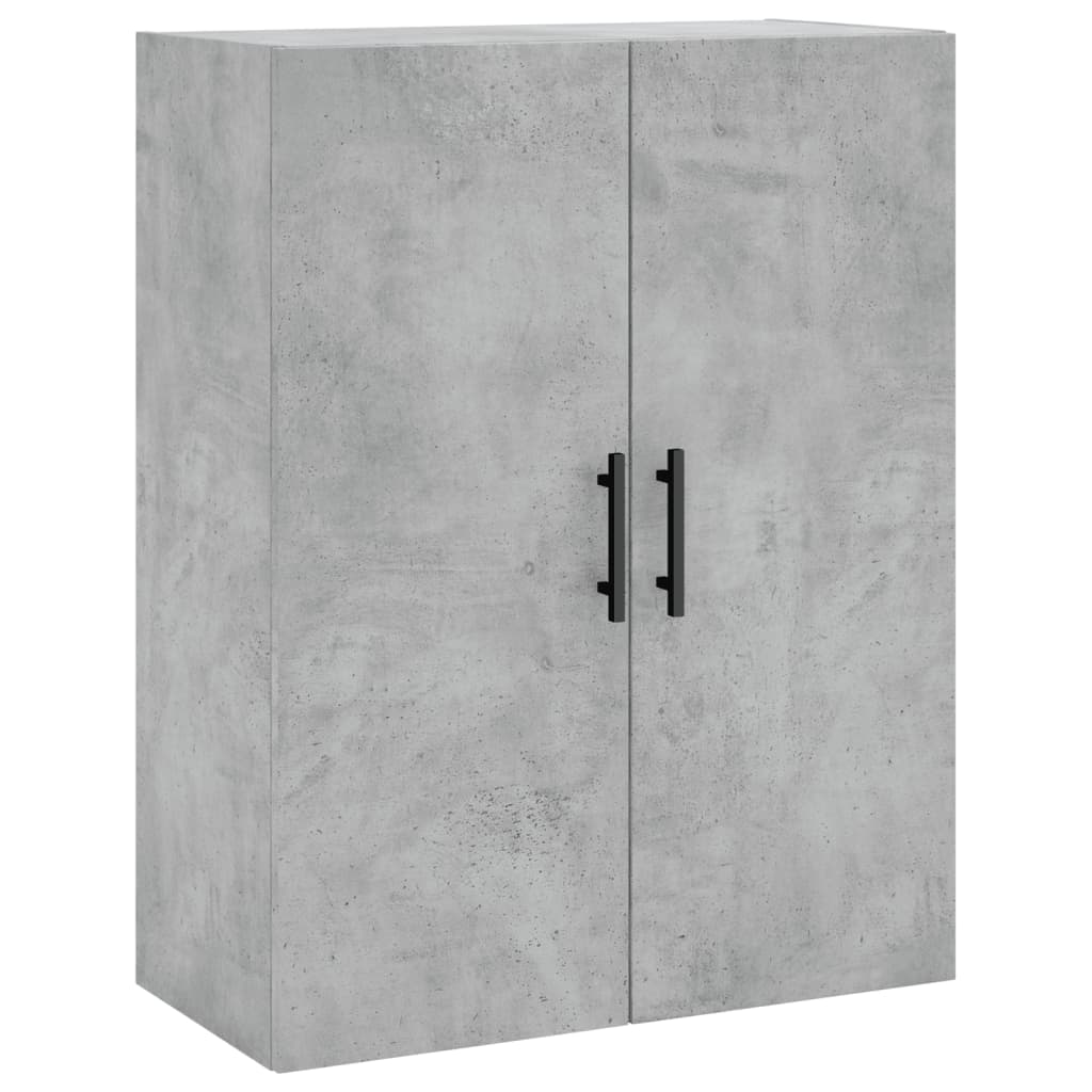 Wall Mounted Cabinet Concrete Grey 69.5x34x90 cm