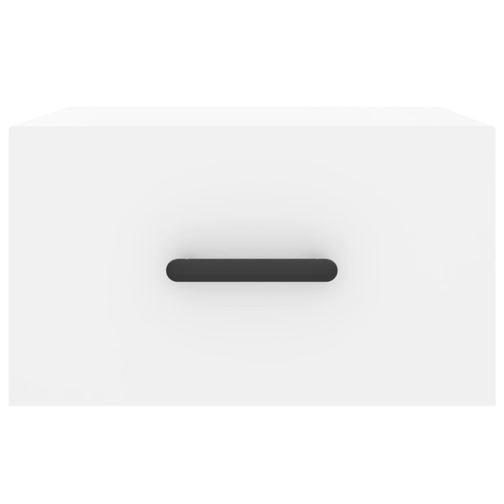 Wall-mounted Bedside Cabinet White 35x35x20 cm