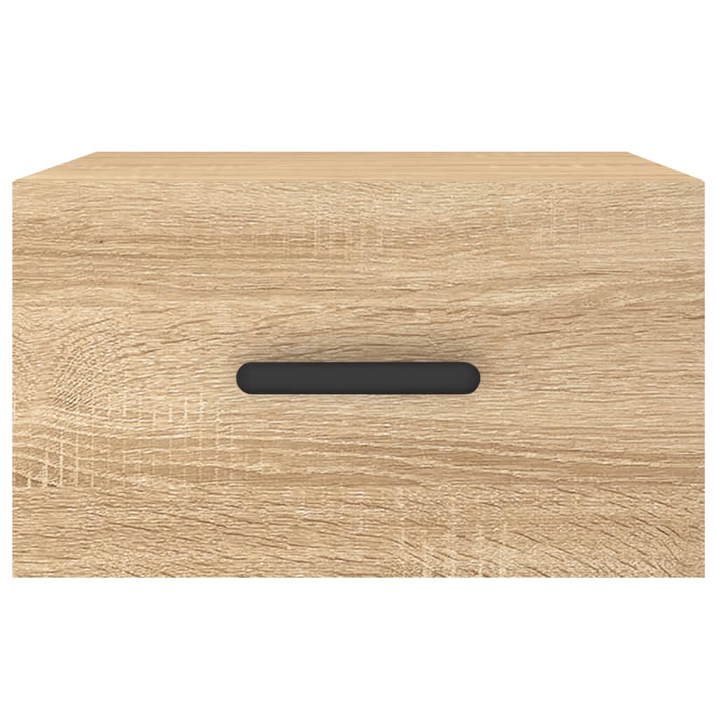 Wall-mounted Bedside Cabinet Sonoma Oak 35x35x20 cm