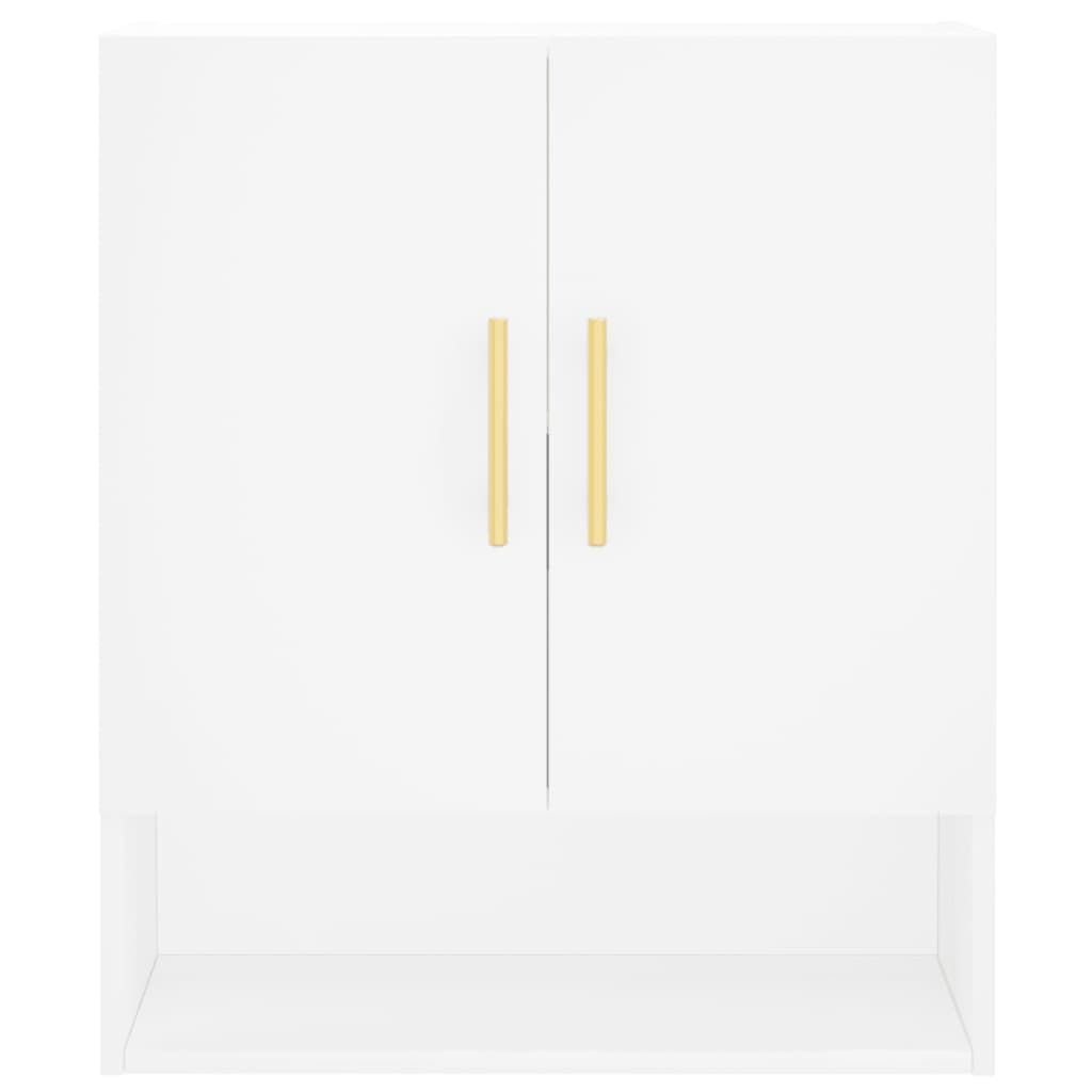 Wall Cabinet White 60x31x70 cm Engineered Wood