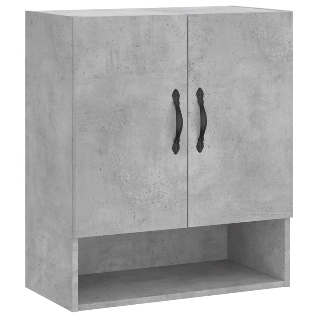 Wall Cabinet Concrete Grey 60x31x70 cm Engineered Wood