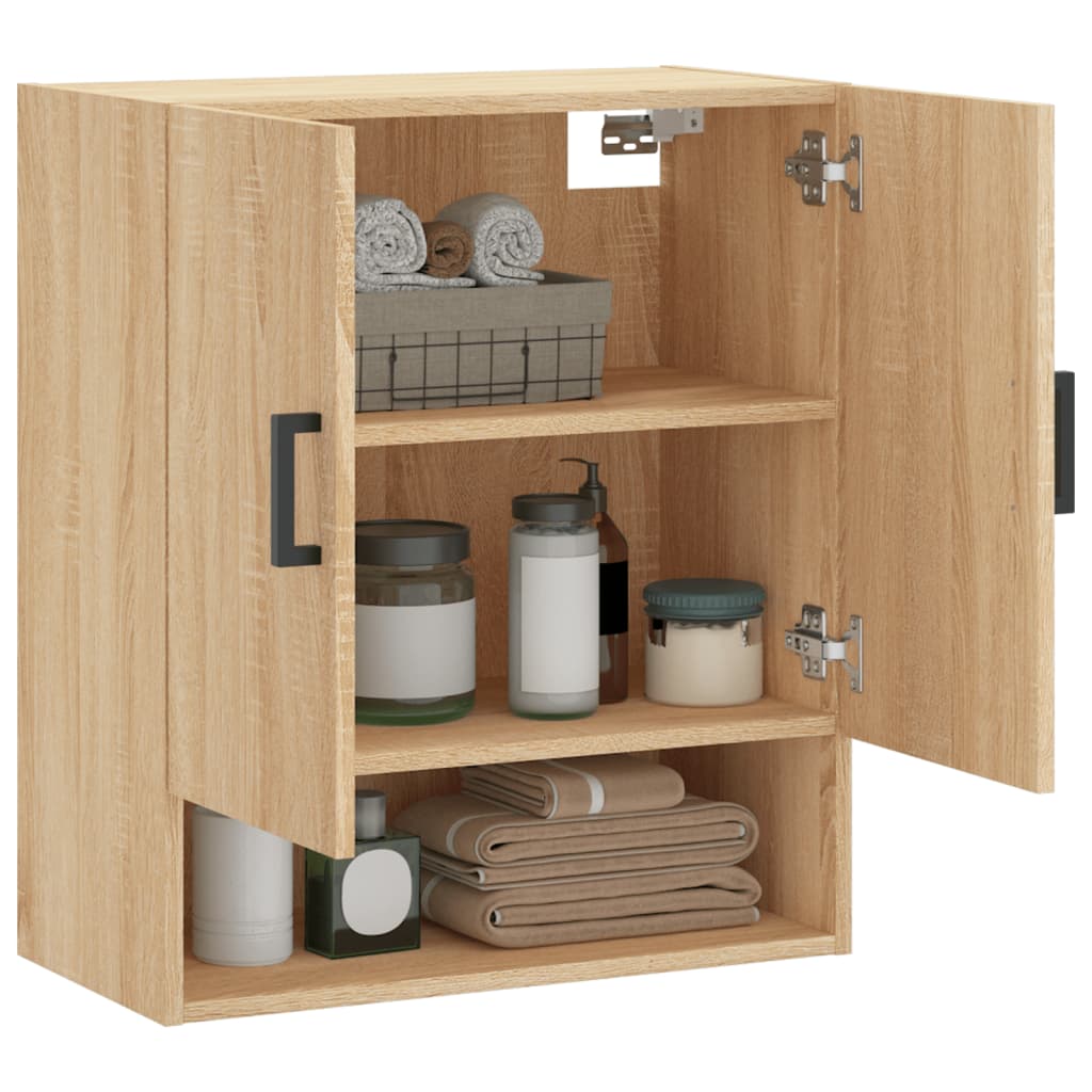 Wall Cabinet Sonoma Oak 60x31x70 cm Engineered Wood