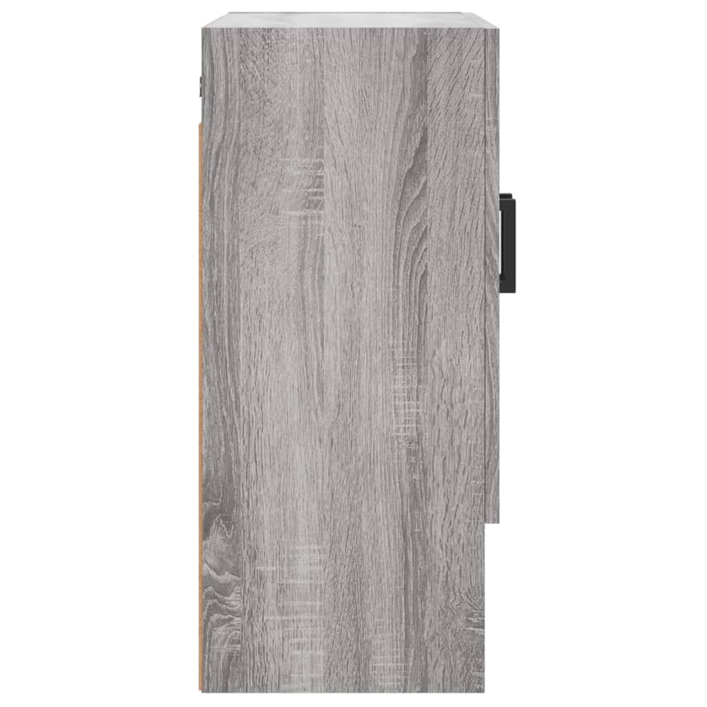 Wall Cabinet Grey Sonoma 60x31x70 cm Engineered Wood