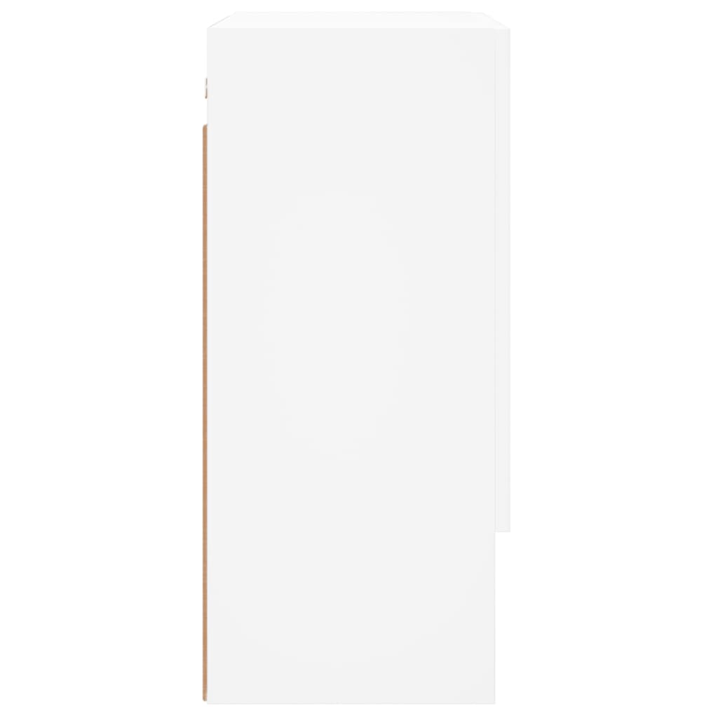 Wall Cabinet White 60x31x70 cm Engineered Wood