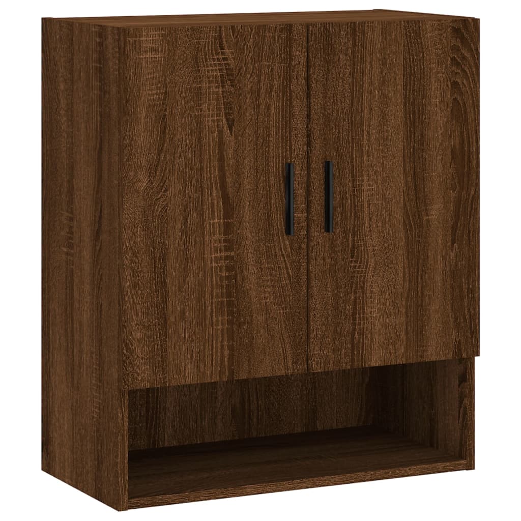 Wall Cabinet Brown Oak 60x31x70 cm Engineered Wood