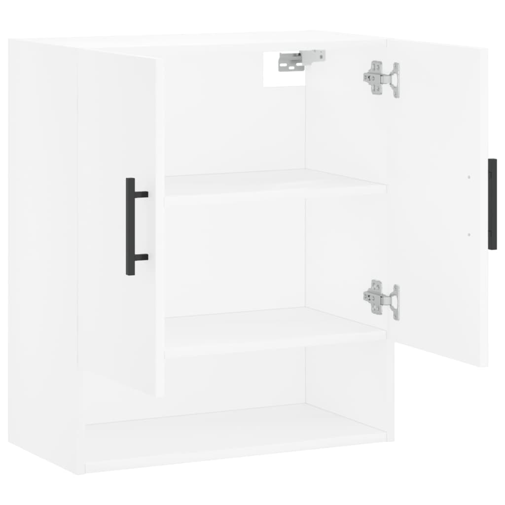Wall Cabinet White 60x31x70 cm Engineered Wood