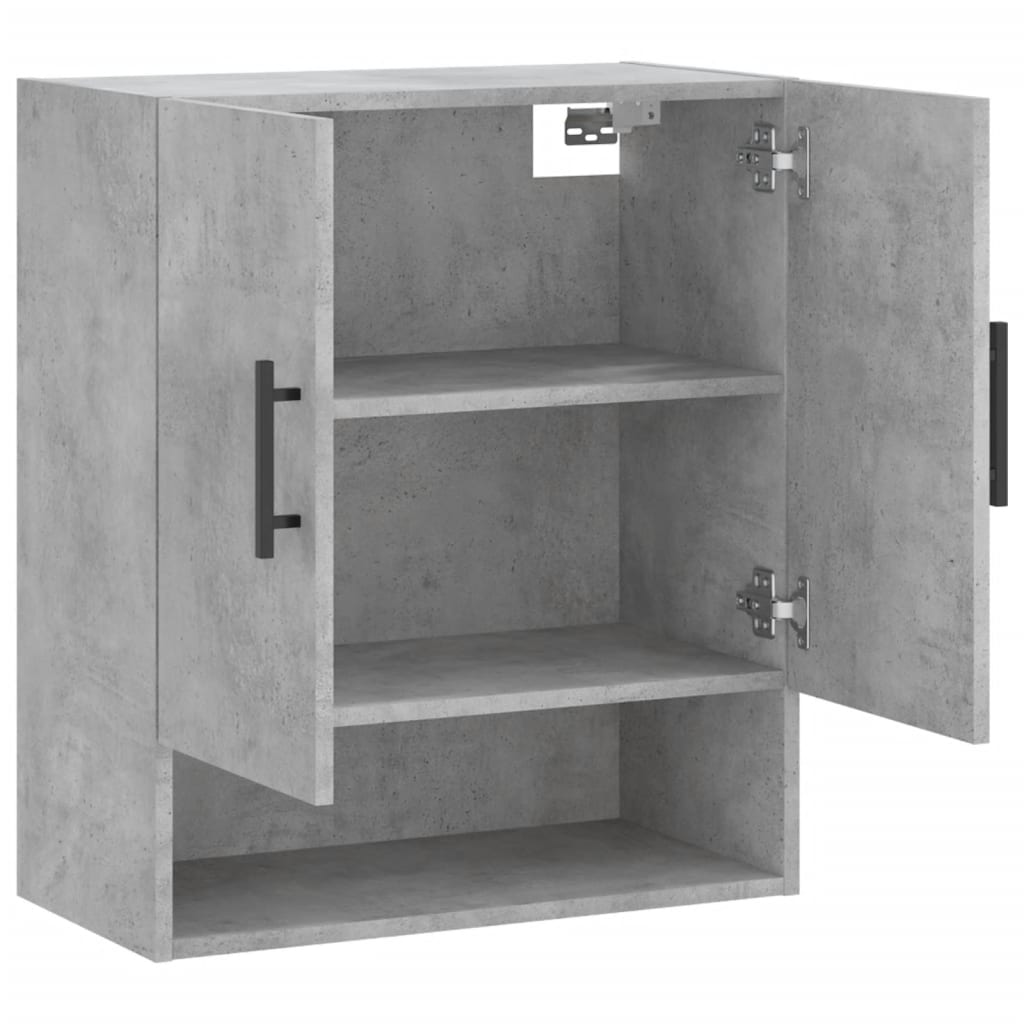 Wall Cabinet Concrete Grey 60x31x70 cm Engineered Wood