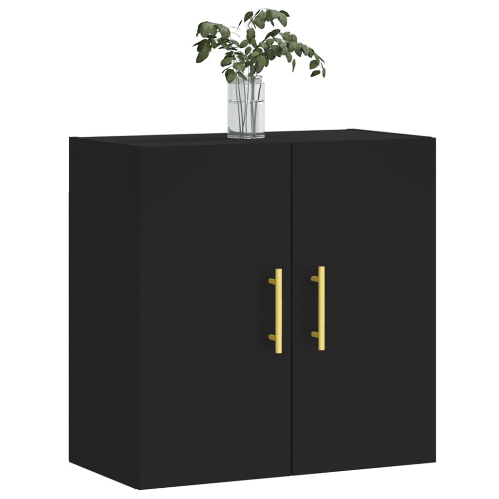 Wall Cabinet Black 60x31x60 cm Engineered Wood