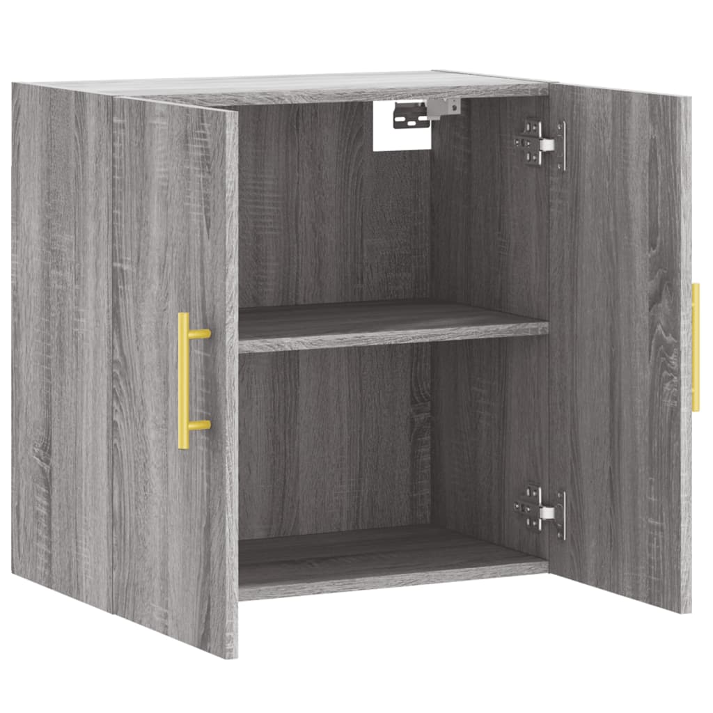 Wall Cabinet Grey Sonoma 60x31x60 cm Engineered Wood