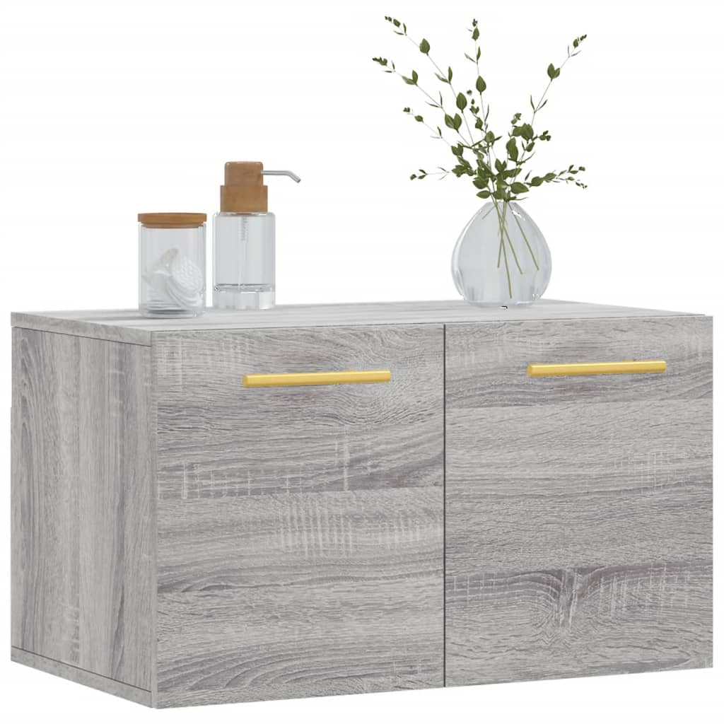 Wall Cabinet Grey Sonoma 60x36.5x35 cm Engineered Wood