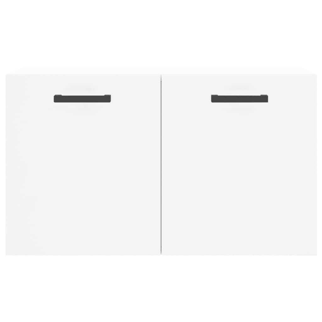 Wall Cabinet White 60x36.5x35 cm Engineered Wood