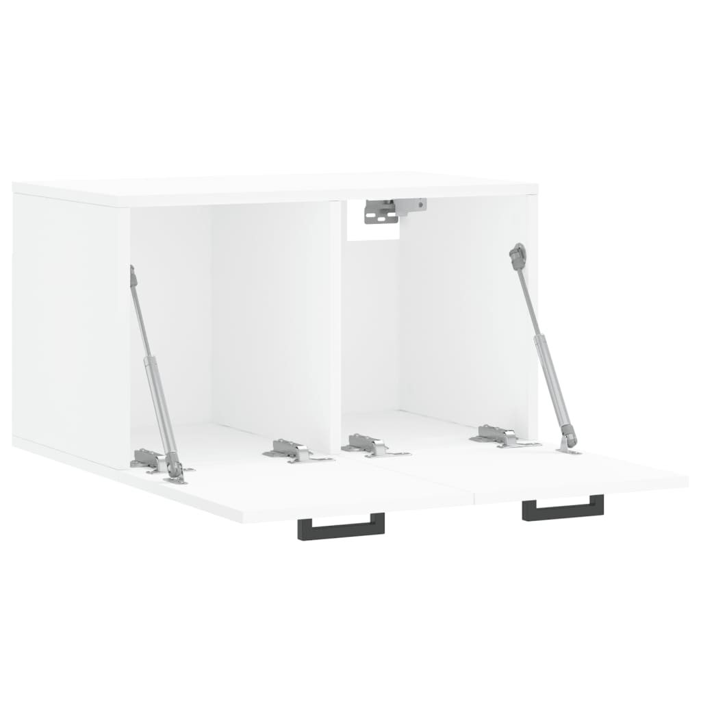 Wall Cabinet White 60x36.5x35 cm Engineered Wood