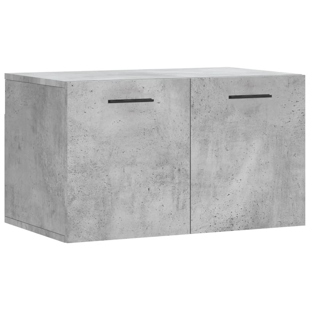 Wall Cabinet Concrete Grey 60x36.5x35 cm Engineered Wood