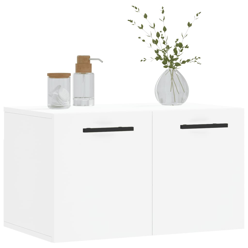 Wall Cabinet White 60x36.5x35 cm Engineered Wood