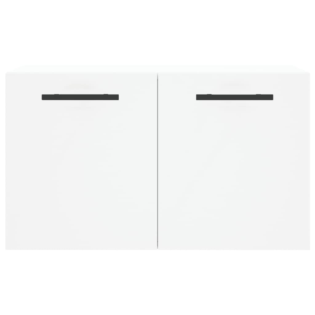 Wall Cabinet White 60x36.5x35 cm Engineered Wood