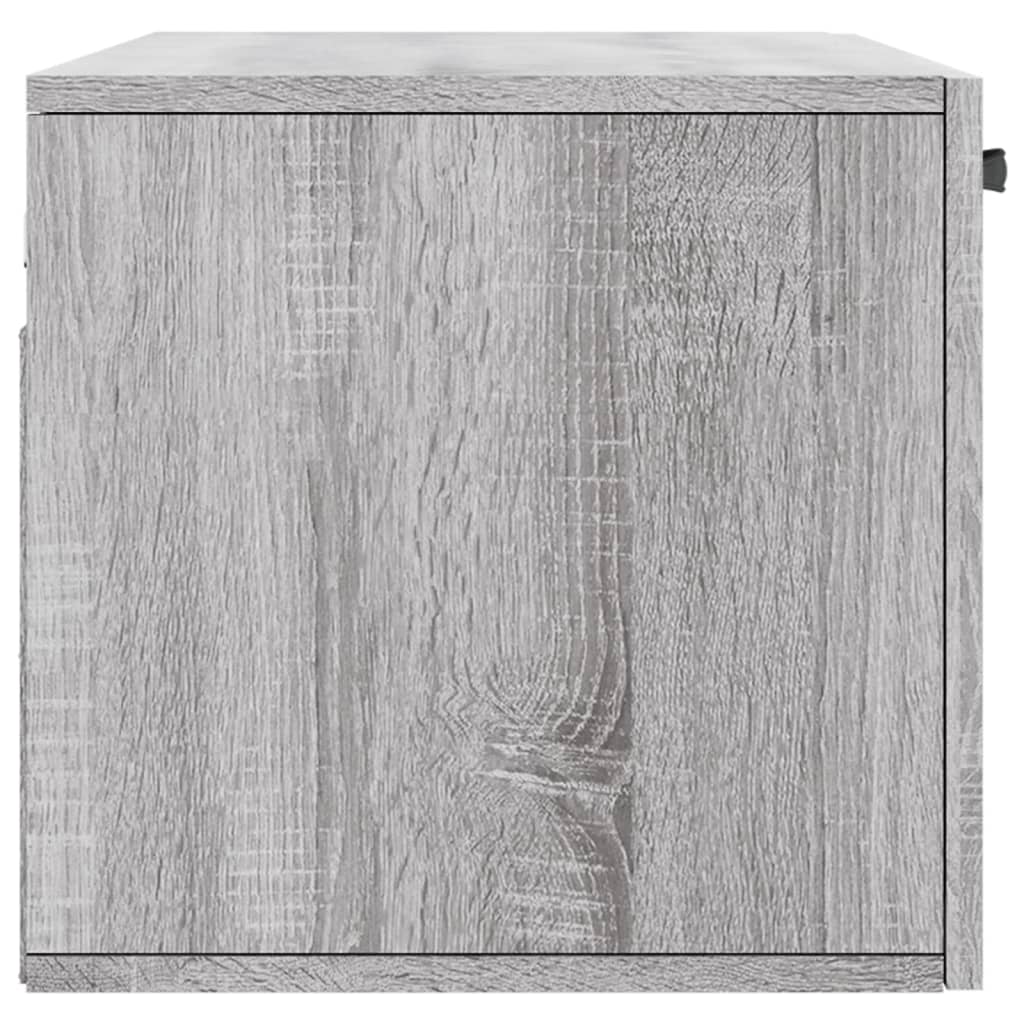 Wall Cabinet Grey Sonoma 80x36.5x35 cm Engineered Wood