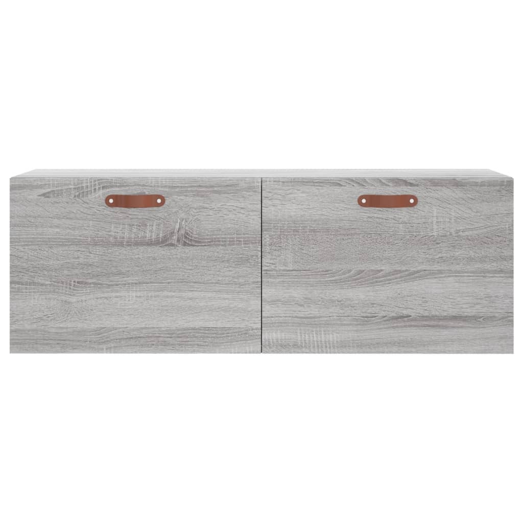 Wall Cabinet Grey Sonoma 100x36.5x35 cm Engineered Wood