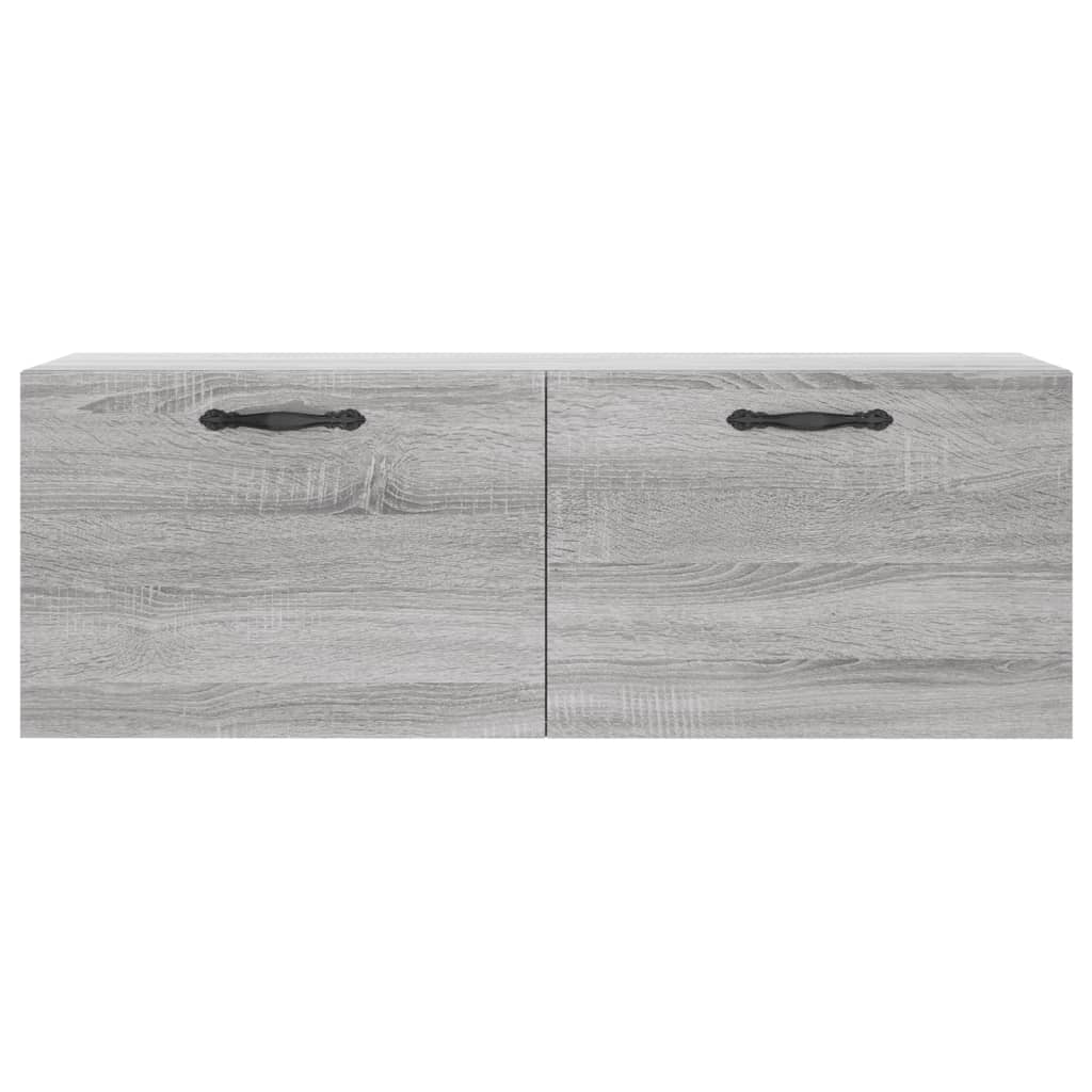 Wall Cabinet Grey Sonoma 100x36.5x35 cm Engineered Wood