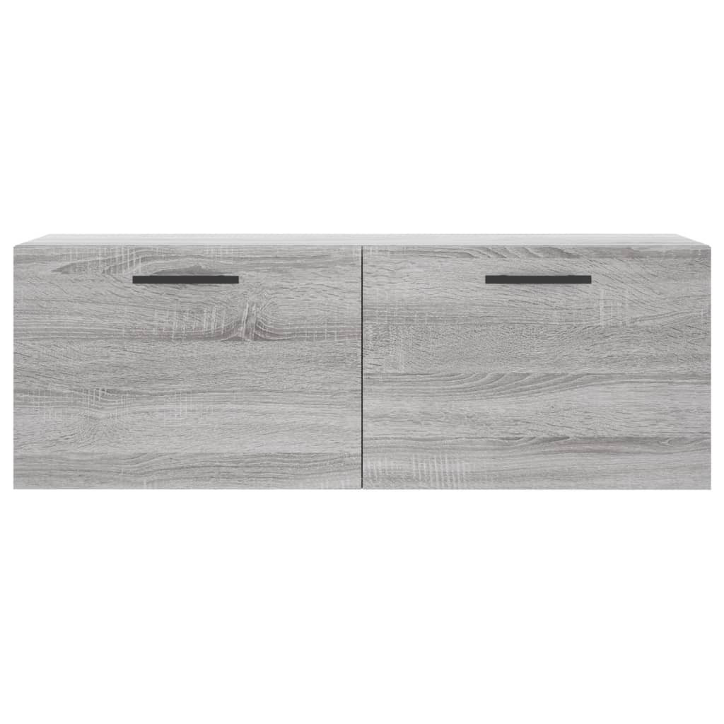 Wall Cabinet Grey Sonoma 100x36.5x35 cm Engineered Wood