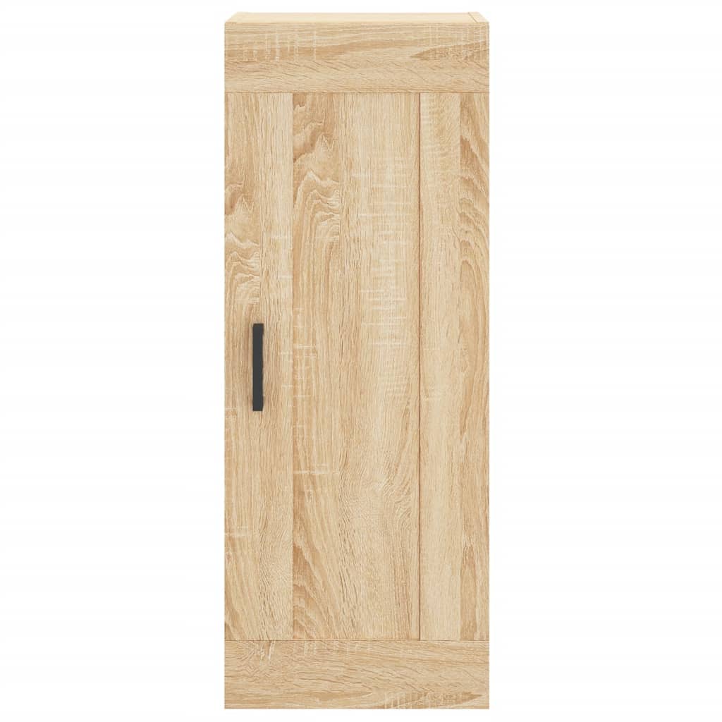 Wall Mounted Cabinet Sonoma Oak 34.5x34x90 cm Engineered Wood