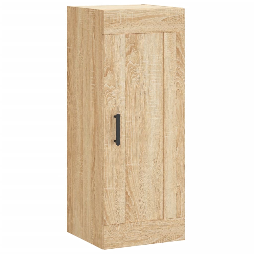 Wall Mounted Cabinet Sonoma Oak 34.5x34x90 cm Engineered Wood