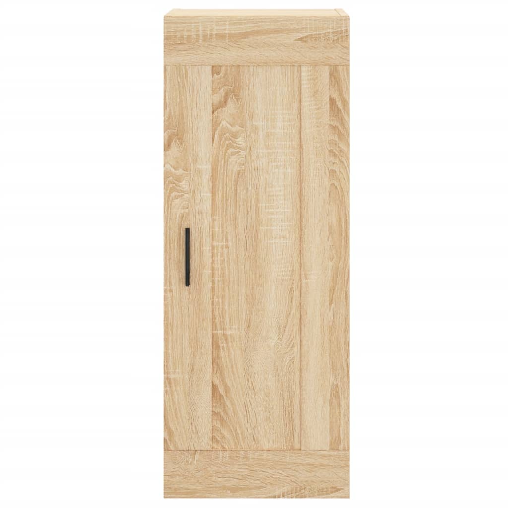 Wall Mounted Cabinet Sonoma Oak 34.5x34x90 cm Engineered Wood