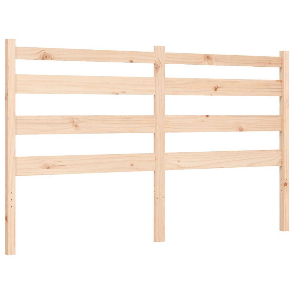Bed Frame without Mattress 160x200 cm Solid Wood Pine