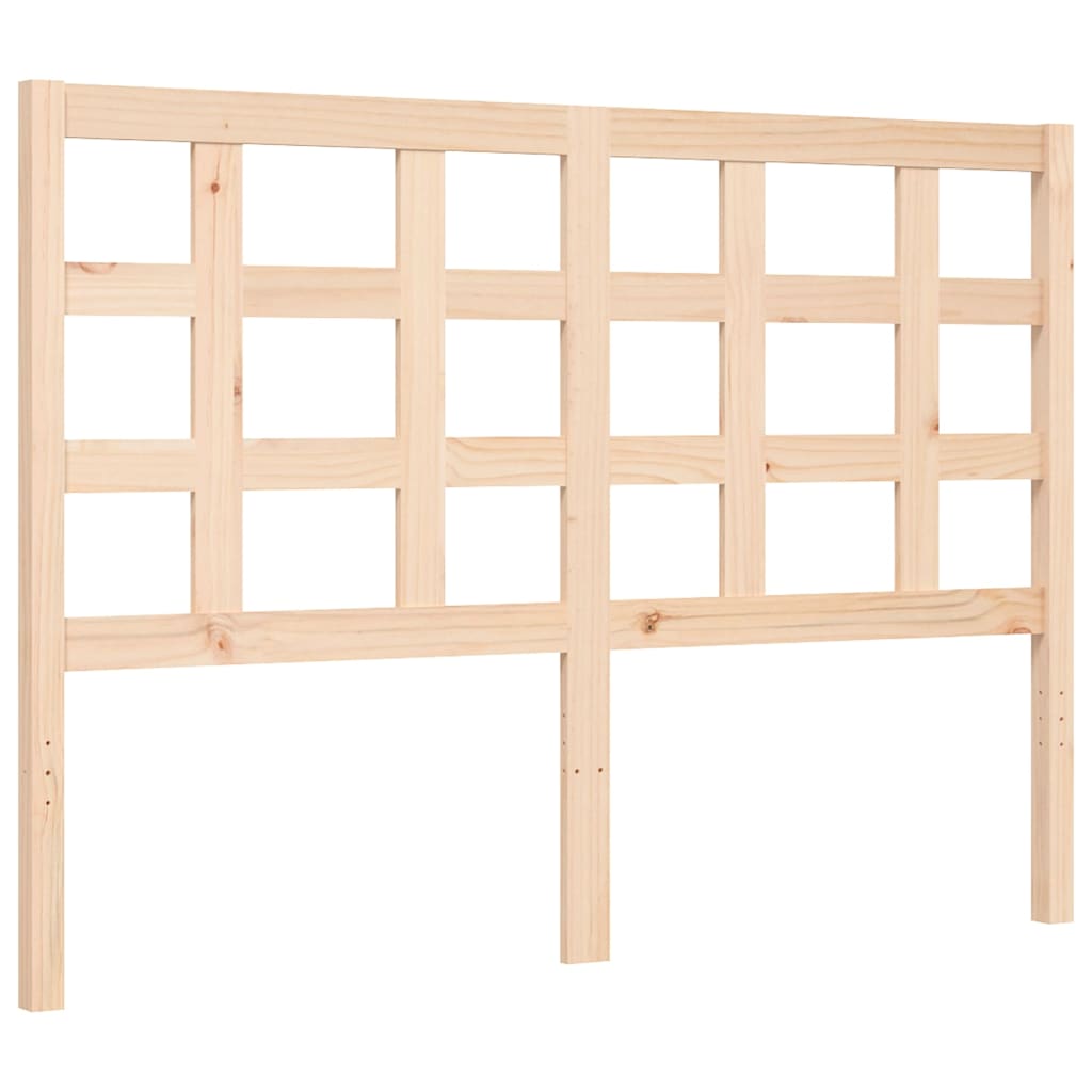 Bed Frame without Mattress Small Double Solid Wood Pine