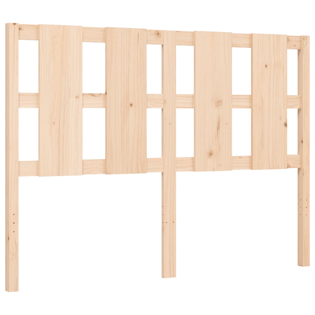 Bed Frame without Mattress 120x200 cm Solid Wood Pine