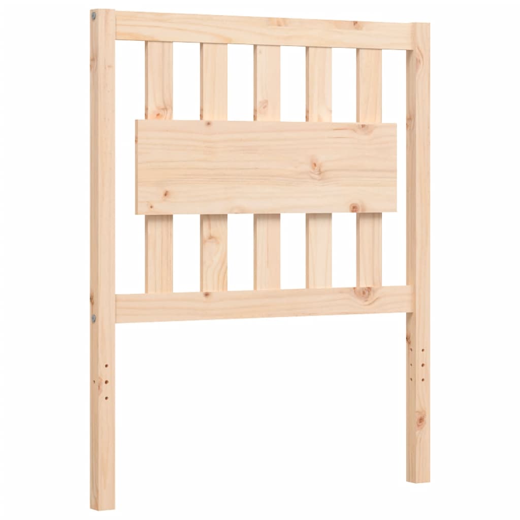 Bed Frame without Mattress Small Single Solid Wood Pine