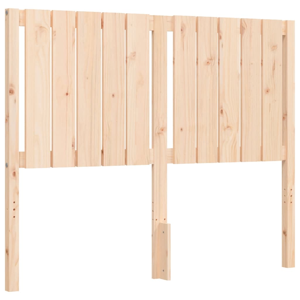 Bed Frame without Mattress 120x200 cm Solid Wood Pine