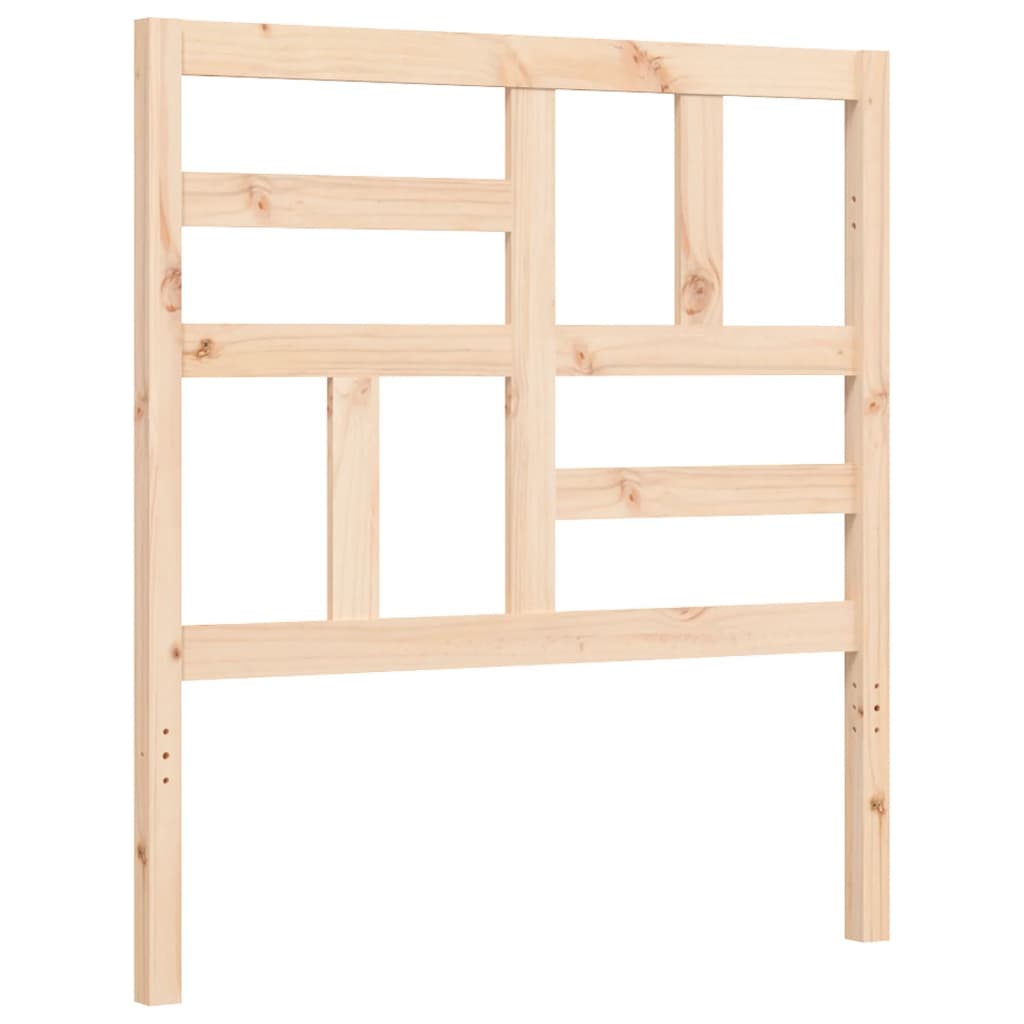 Bed Frame without Mattress Small Single Solid Wood Pine