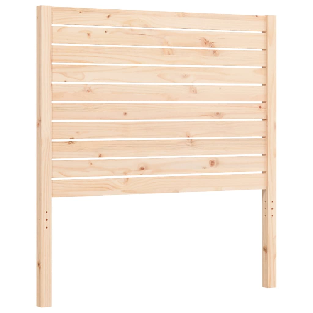 Bed Frame without Mattress 100x200 cm Solid Wood Pine