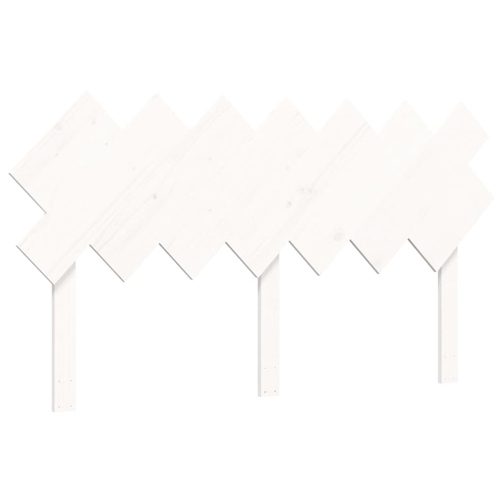 Bed Frame without Mattress White 140x200 cm Solid Wood Pine