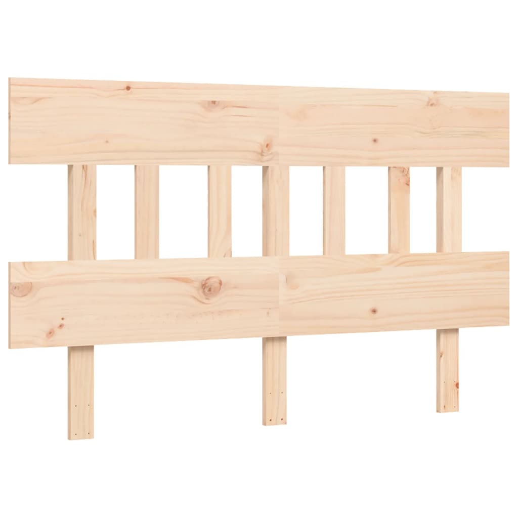 Bed Frame without Mattress Small Double Solid Wood Pine