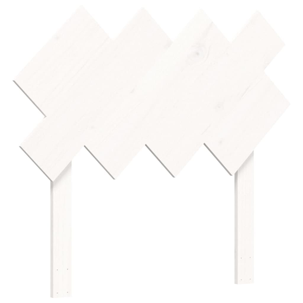 Bed Frame without Mattress White 90x200 cm Solid Wood Pine