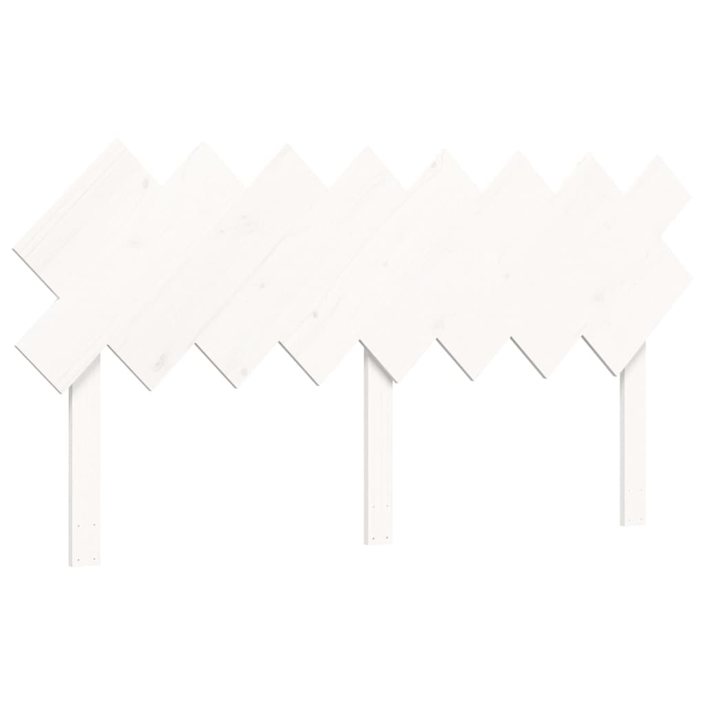 Bed Frame without Mattress White 160x200 cm Solid Wood Pine