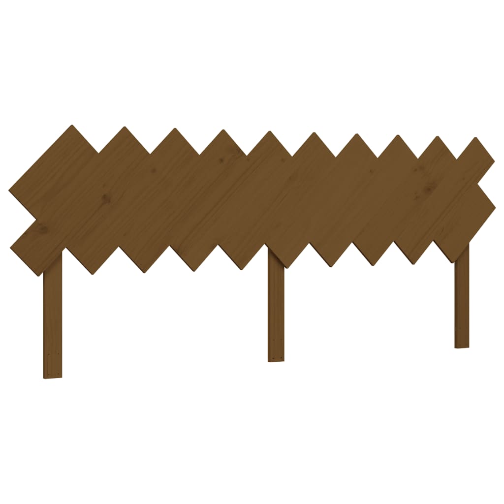 Bed Frame without Mattress Honey Brown 200x200 cm Solid Wood Pine