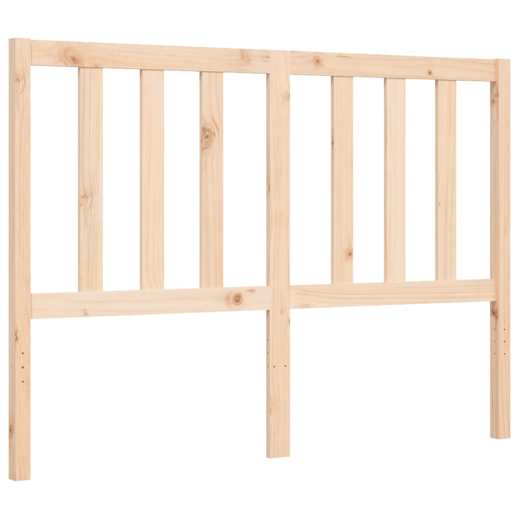 Bed Frame without Mattress 120x200 cm Solid Wood Pine