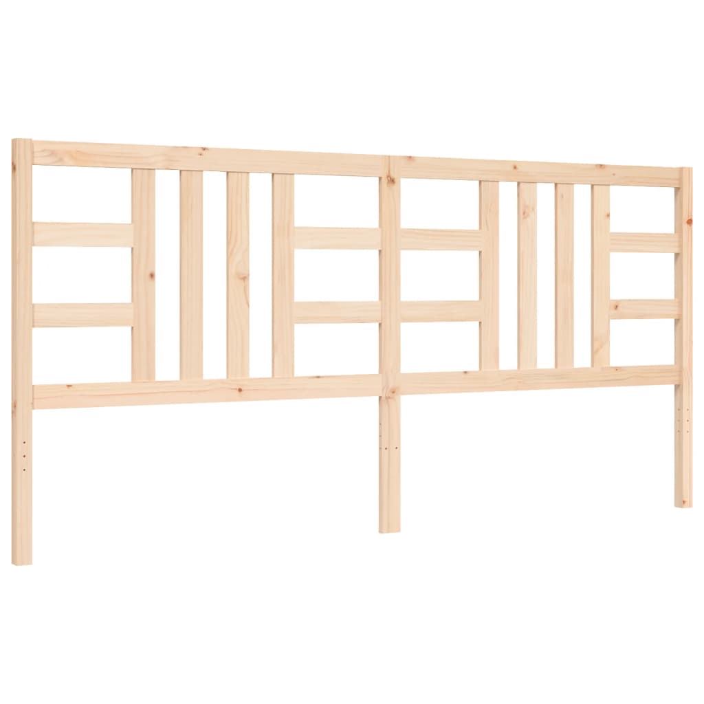 Bed Frame without Mattress 200x200 cm Solid Wood