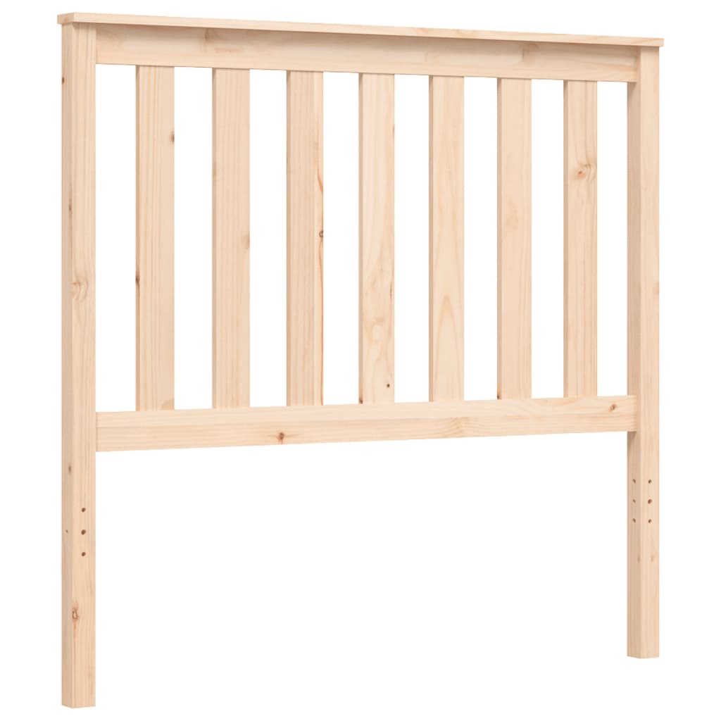 Bed Frame without Mattress 100x200 cm Solid Wood