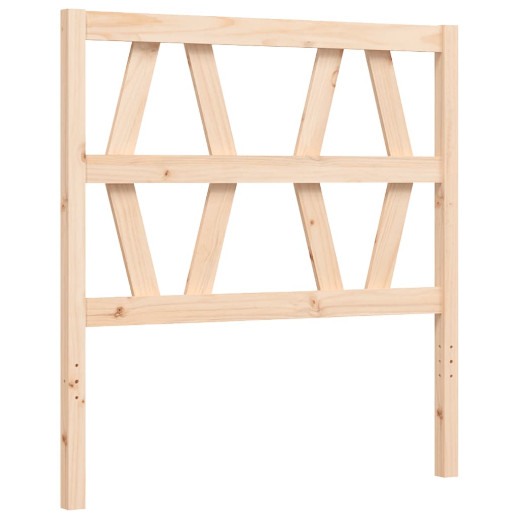 Bed Frame without Mattress Small Single Solid Wood