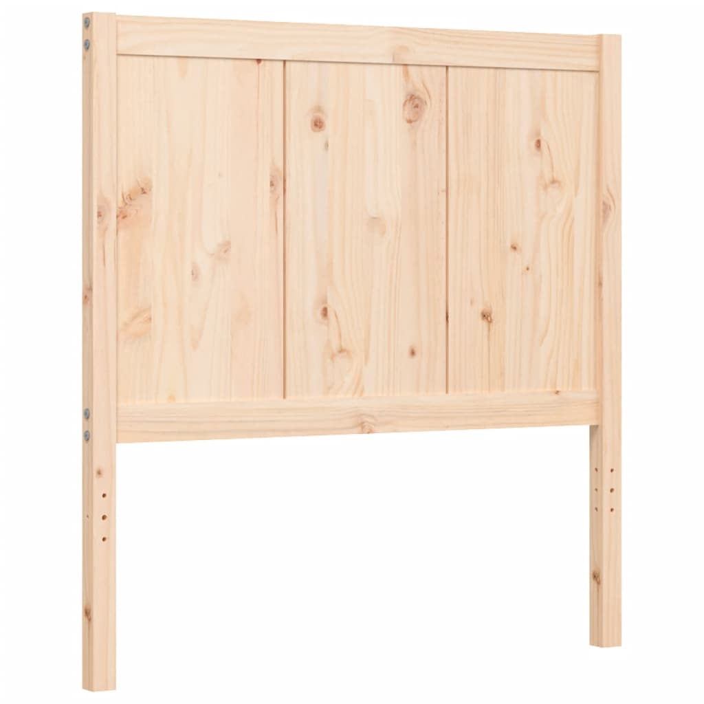 Bed Frame without Mattress 100x200 cm Solid Wood