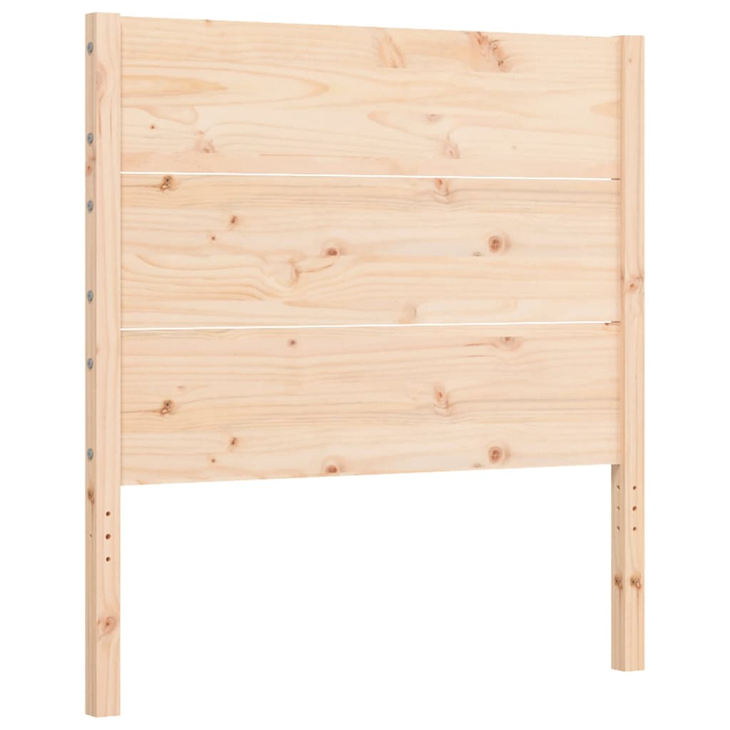 Bed Frame without Mattress Small Single Solid Wood