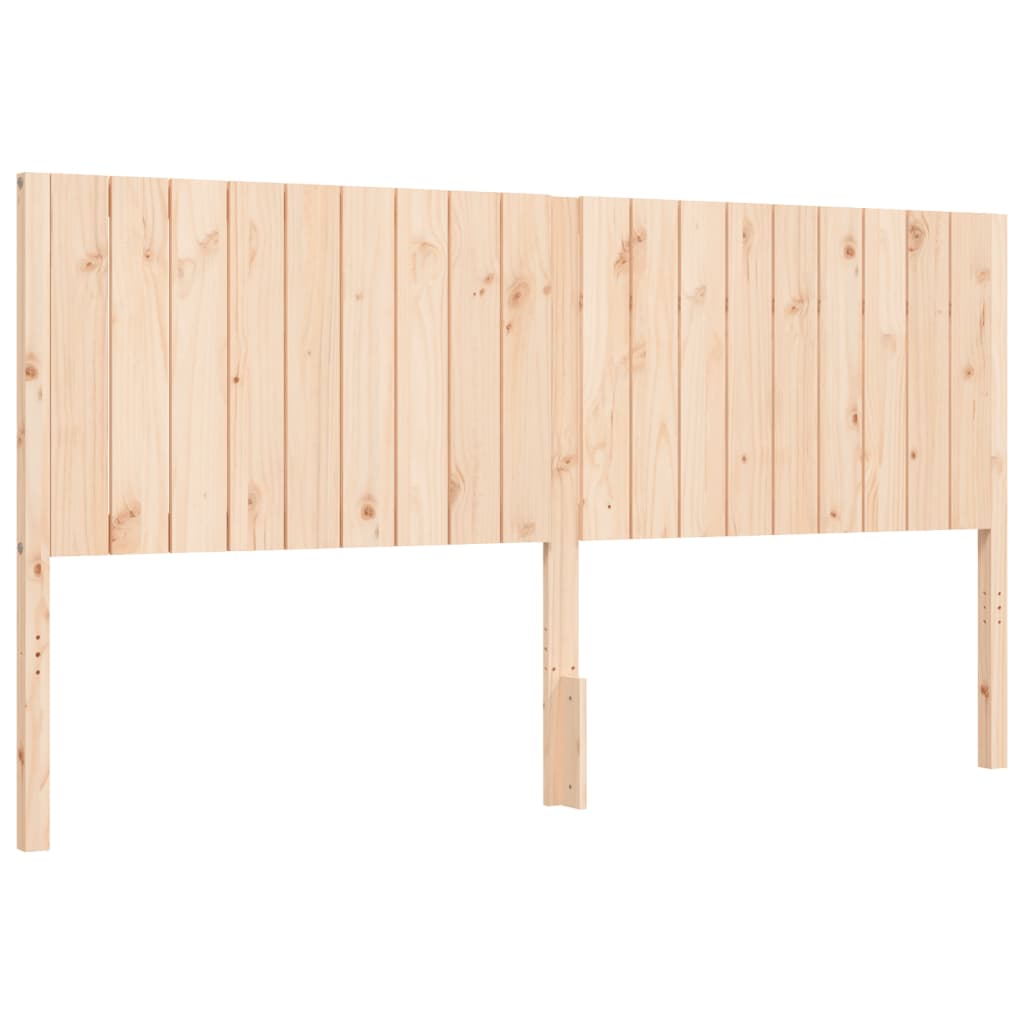 Bed Frame without Mattress Super King Size Solid Wood