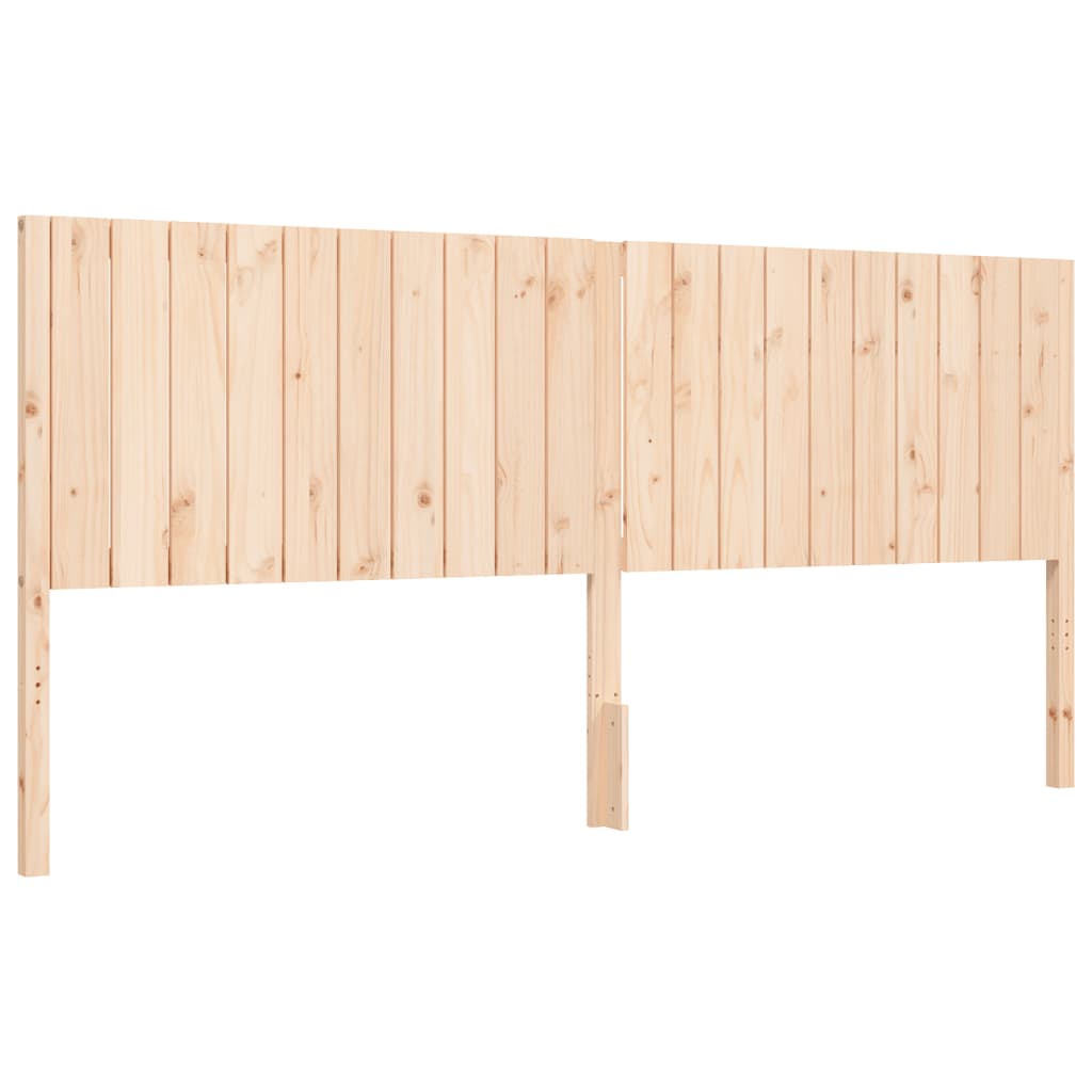 Bed Frame without Mattress 200x200 cm Solid Wood