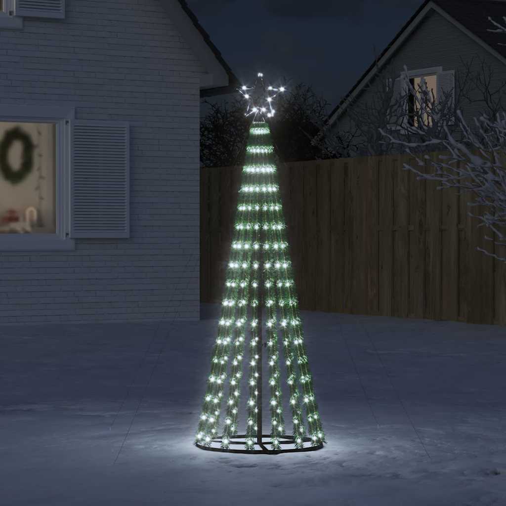 LED Christmas Tree 275 LEDs Cold White 180 cm