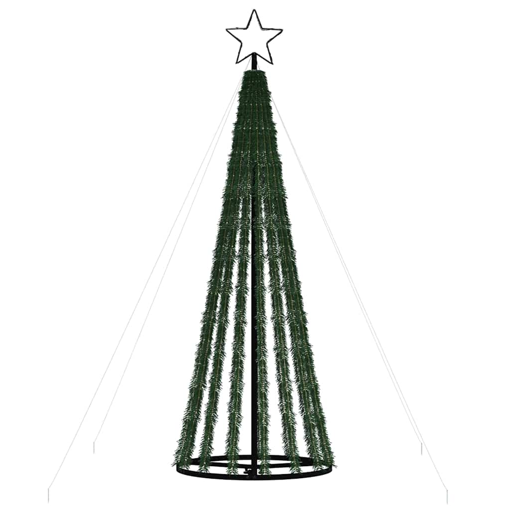 LED Christmas Tree 275 LEDs Colourful 180 cm
