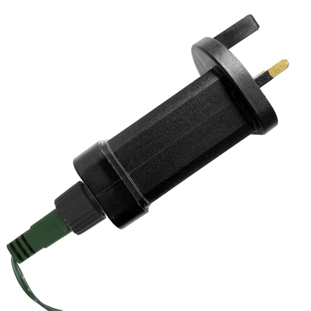 LED Christmas Tree on Flagpole 550 LEDs Warm White 300 cm