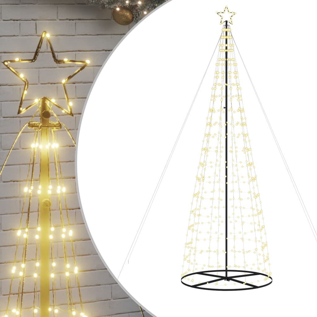 LED Christmas Tree 570 LEDs Warm White 300 cm